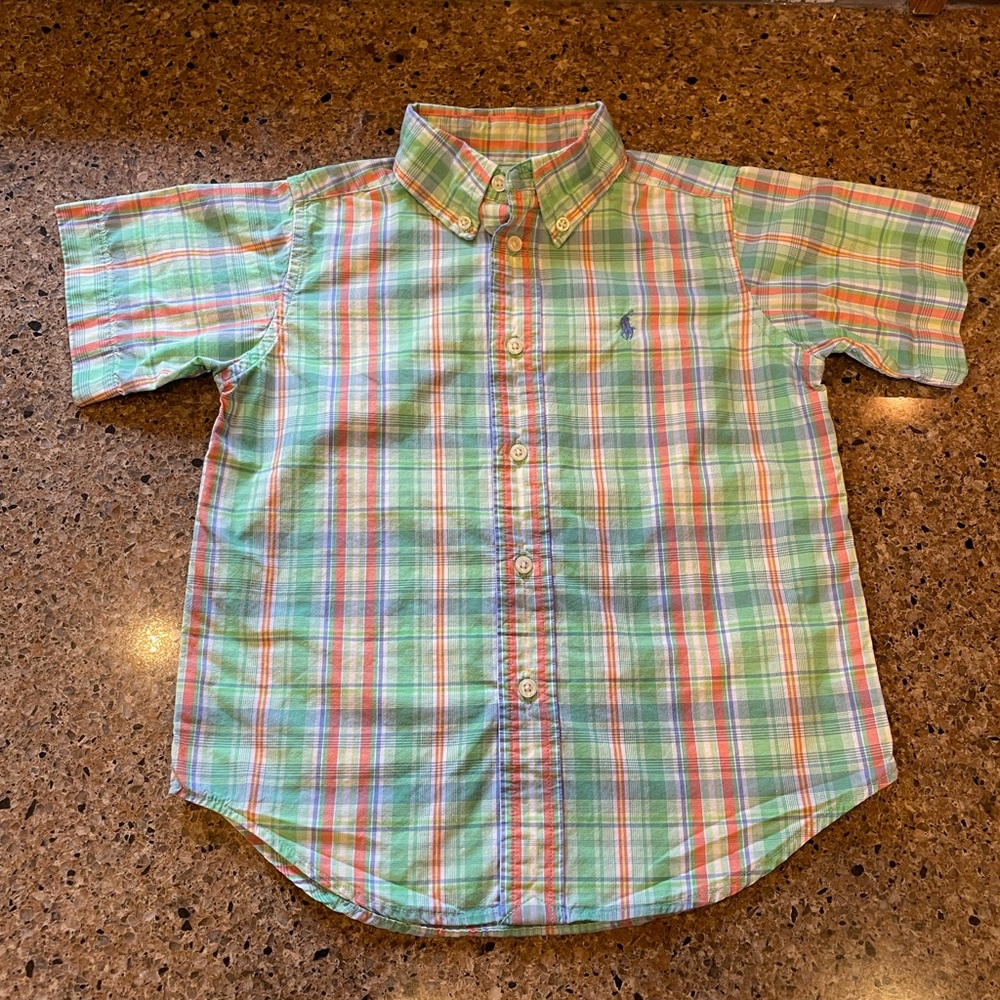 Boys button down shirt